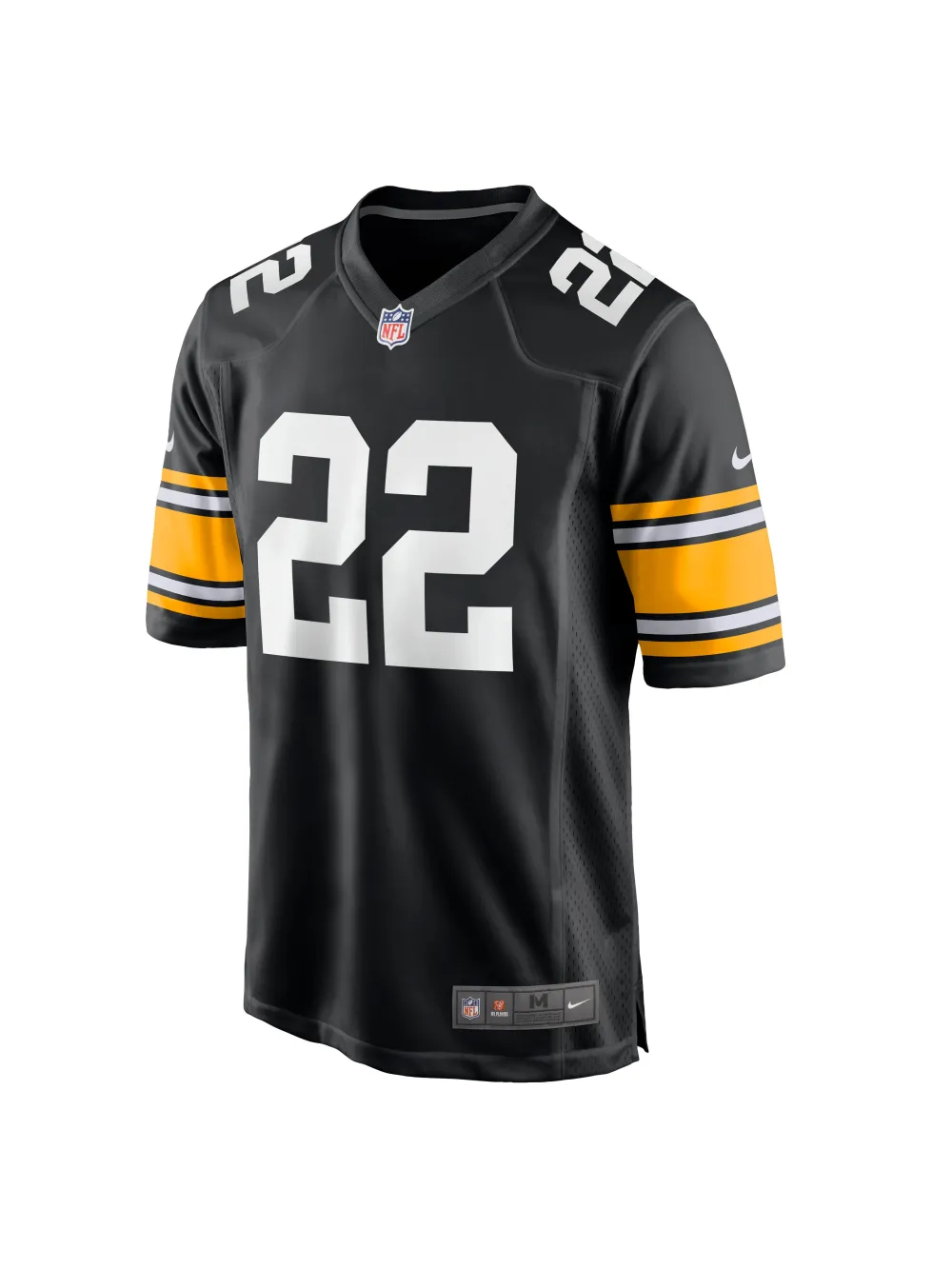 Men's Pittsburgh Steelers Najee Harris Nike Black Player Game Jersey