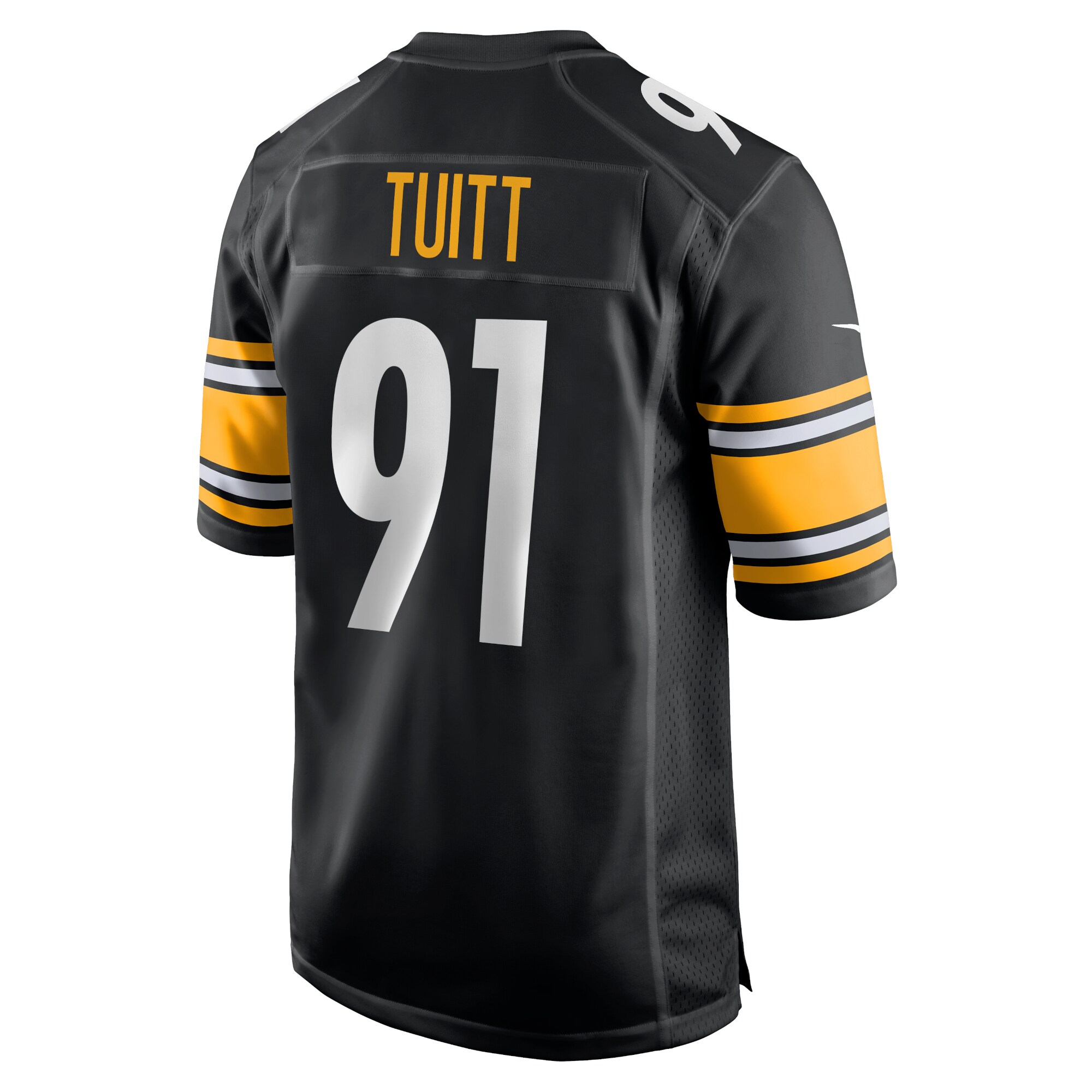 Men's Pittsburgh Steelers Stephon Tuitt Nike Black Game Team Jersey