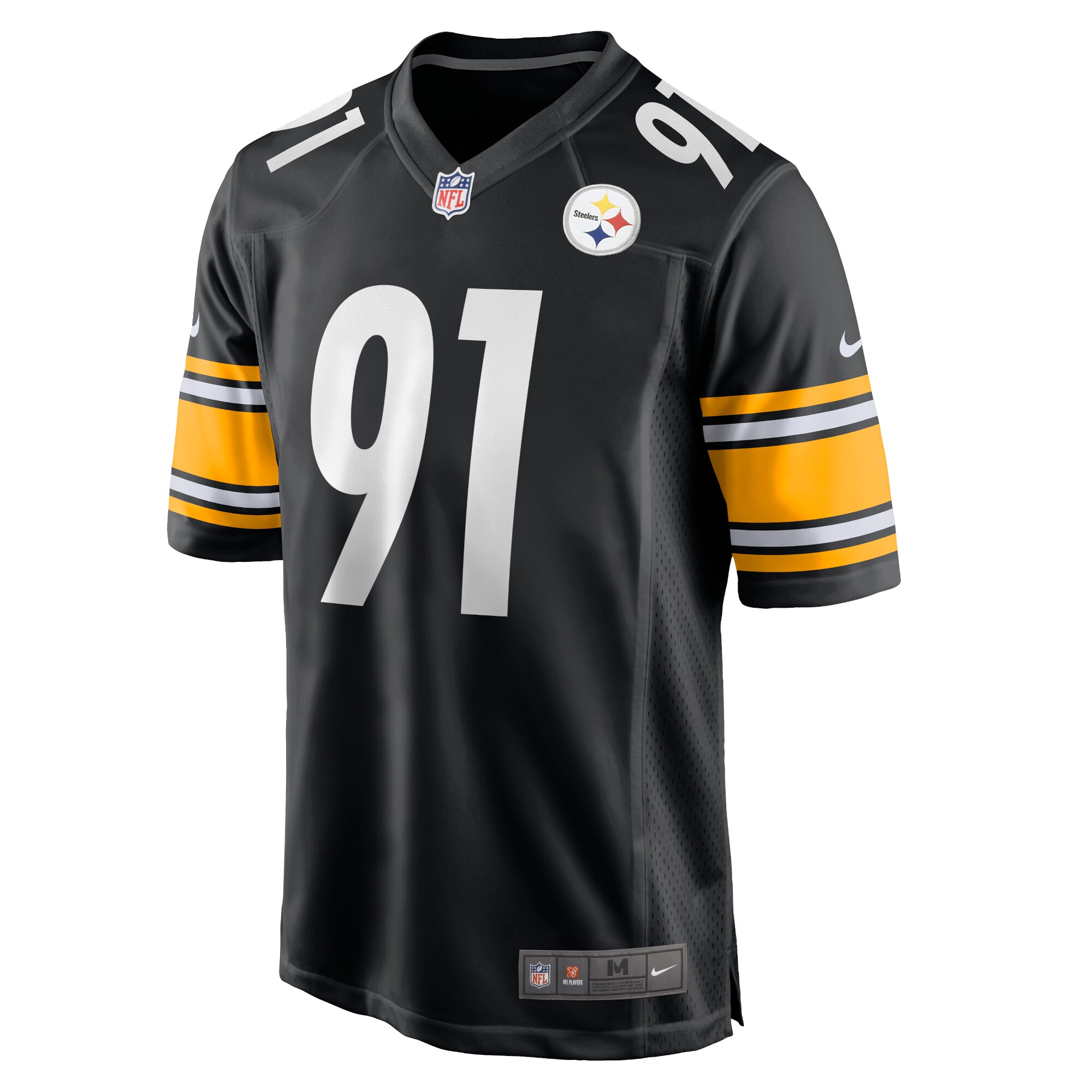 Men's Pittsburgh Steelers Stephon Tuitt Nike Black Game Team Jersey