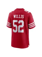 Men's San Francisco 49ers Patrick Willis Nike Scarlet Retired Player Game Jersey