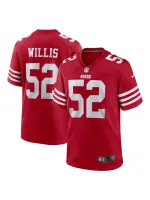 Men's San Francisco 49ers Patrick Willis Nike Scarlet Retired Player Game Jersey