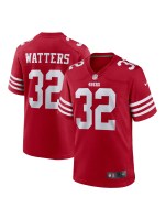 Men's San Francisco 49ers Ricky Watters Nike Scarlet Retired Player Game Jersey
