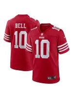 Men's San Francisco 49ers Ronnie Bell Nike Scarlet Team Game Jersey
