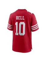 Men's San Francisco 49ers Ronnie Bell Nike Scarlet Team Game Jersey