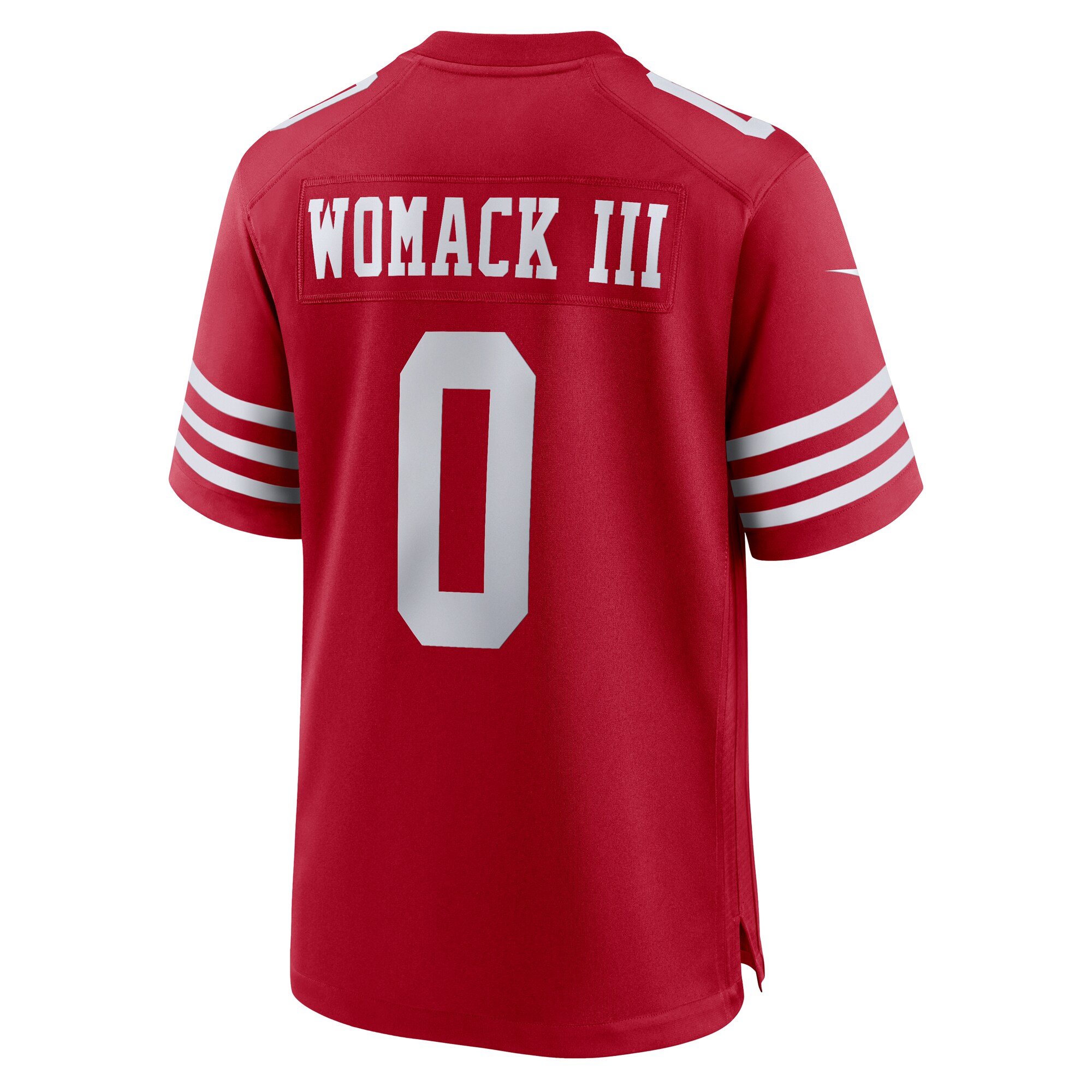 Men's San Francisco 49ers Samuel Womack III Nike Scarlet Game Jersey
