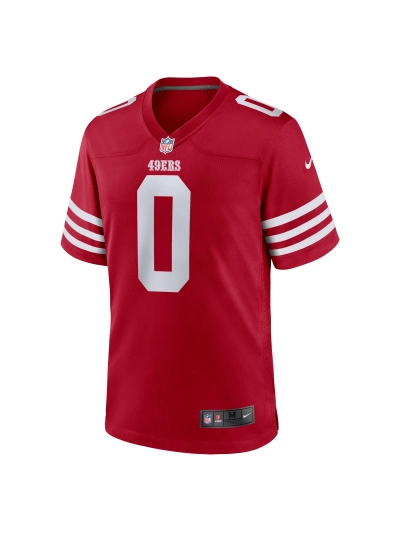 Men's San Francisco 49ers Samuel Womack III Nike Scarlet Game Jersey 02