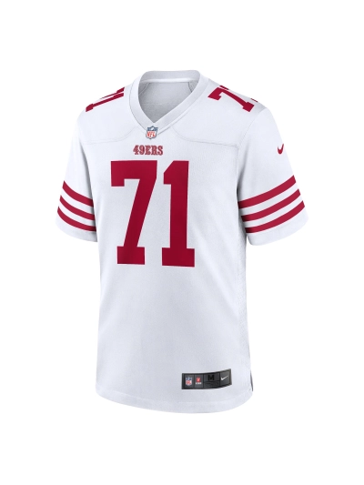 Men's San Francisco 49ers Trent Williams Nike White Player Game Jersey 02