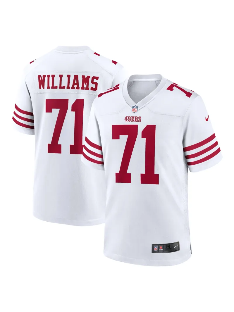 Men's San Francisco 49ers Trent Williams Nike White Player Game Jersey