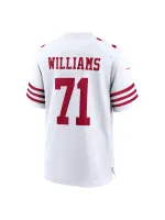 Men's San Francisco 49ers Trent Williams Nike White Player Game Jersey