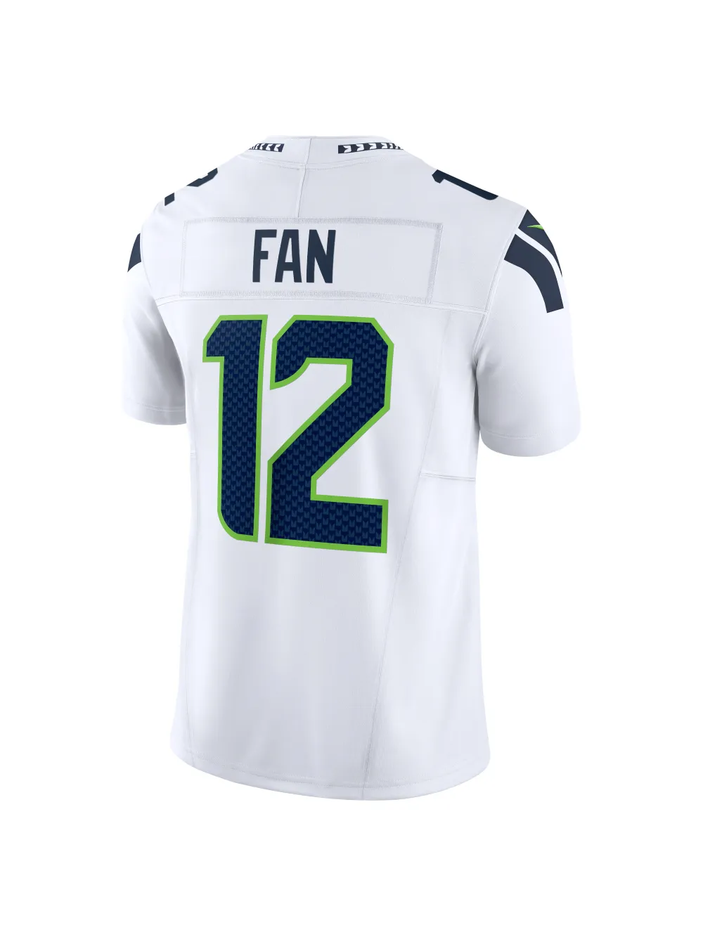 Men's Seattle Seahawks 12s Nike White Elite Jersey