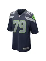 Men's Seattle Seahawks Raiqwon O'Neal Nike College Navy Team Game Jersey