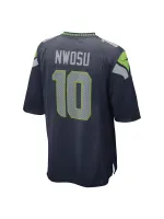 Men's Seattle Seahawks Uchenna Nwosu Nike College Navy Game Player Jersey