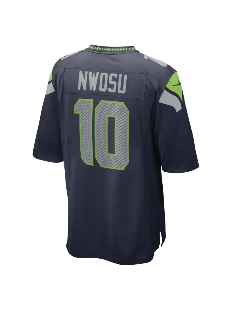 Men's Seattle Seahawks Uchenna Nwosu Nike College Navy Game Player Jersey