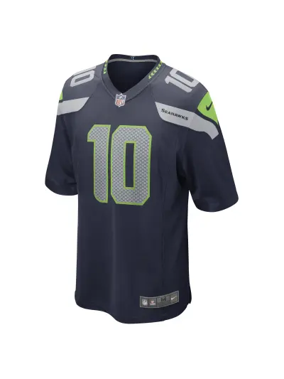 Men's Seattle Seahawks Uchenna Nwosu Nike College Navy Game Player Jersey 02
