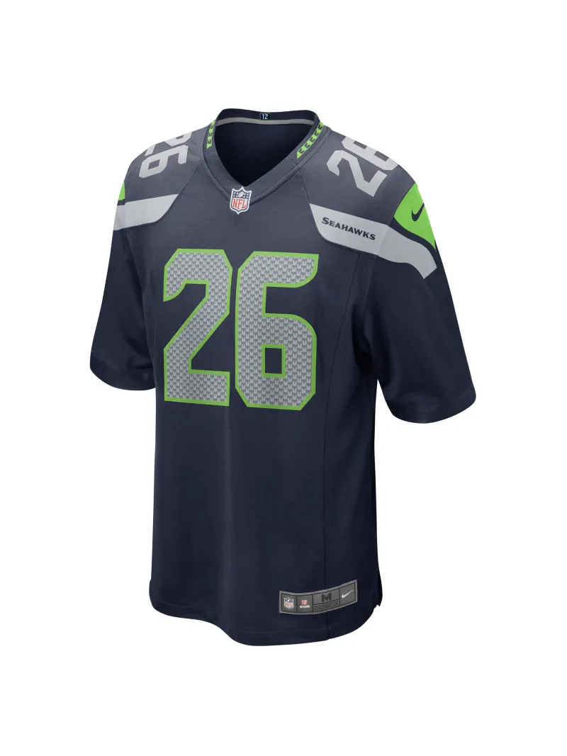 Men's Seattle Seahawks Zach Charbonnet Nike College Navy Game Jersey