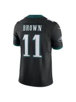 Men's Philadelphia Eagles A.J. Brown Nike Black Vapor F.U.S.E. Limited Jersey