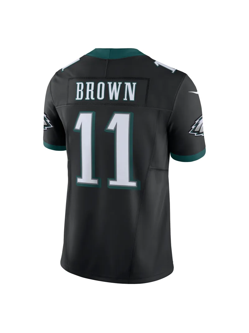Men's Philadelphia Eagles A.J. Brown Nike Black Vapor F.U.S.E. Limited Jersey