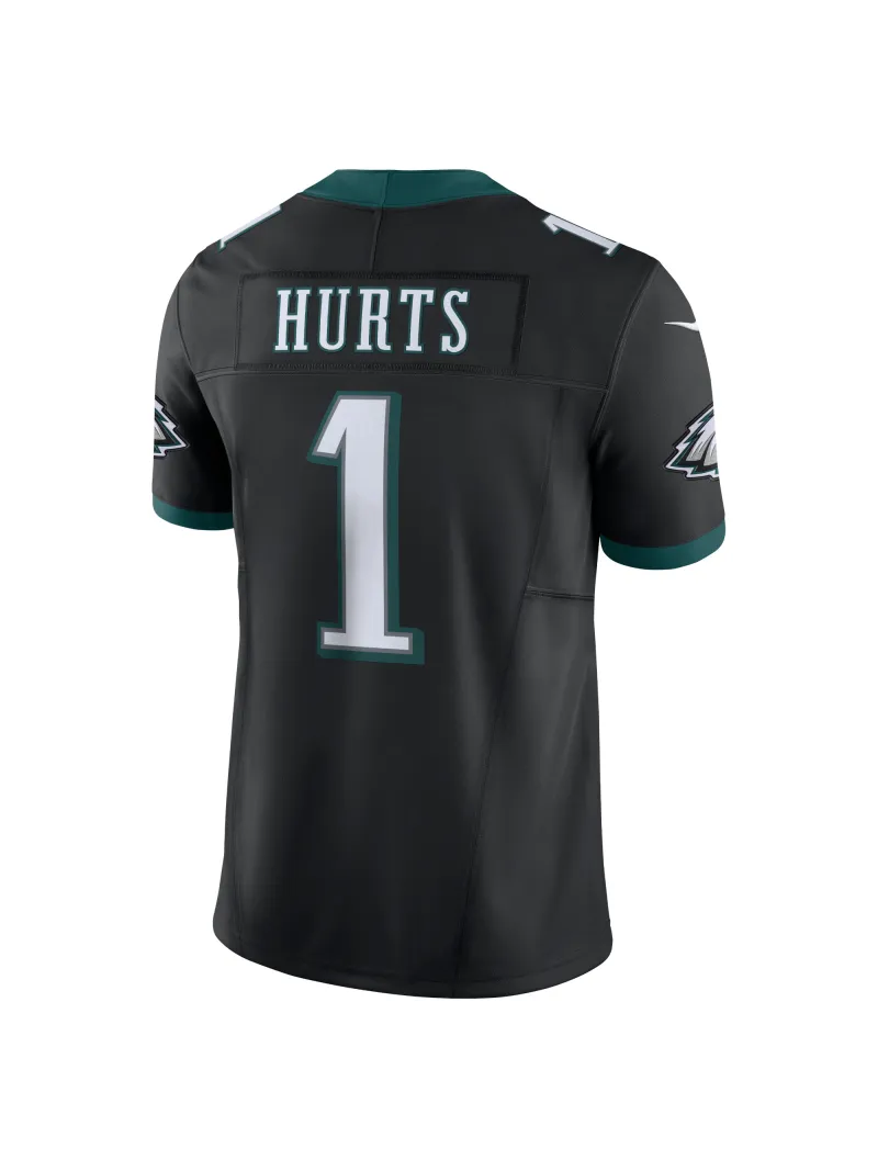 Men's Philadelphia Eagles Jalen Hurts Nike Black Vapor F.U.S.E. Limited Jersey