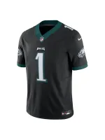 Men's Philadelphia Eagles Jalen Hurts Nike Black Vapor F.U.S.E. Limited Jersey