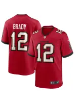 Men's Tampa Bay Buccaneers Tom Brady Nike Red Game Jersey