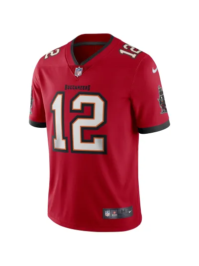 Men's Tampa Bay Buccaneers Tom Brady Nike Red Vapor Limited Jersey 02