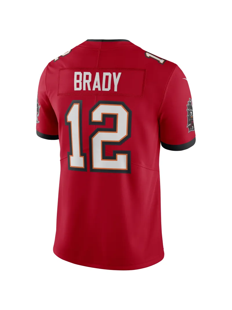 Men's Tampa Bay Buccaneers Tom Brady Nike Red Vapor Limited Jersey