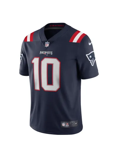 New England Patriots Mac Jones Nike Navy Vapor Limited Edition Jersey 02