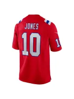New England Patriots Mac Jones Nike Red Alternate Game Jersey