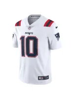 New England Patriots Mac Jones Nike White Vapor Limited Jersey