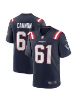New England Patriots Marcus Cannon Nike Navy Game Jersey