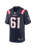 New England Patriots Marcus Cannon Nike Navy Game Jersey
