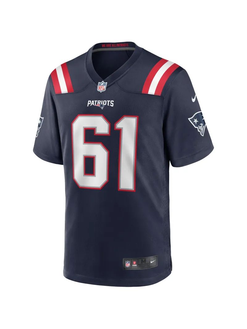 New England Patriots Marcus Cannon Nike Navy Game Jersey