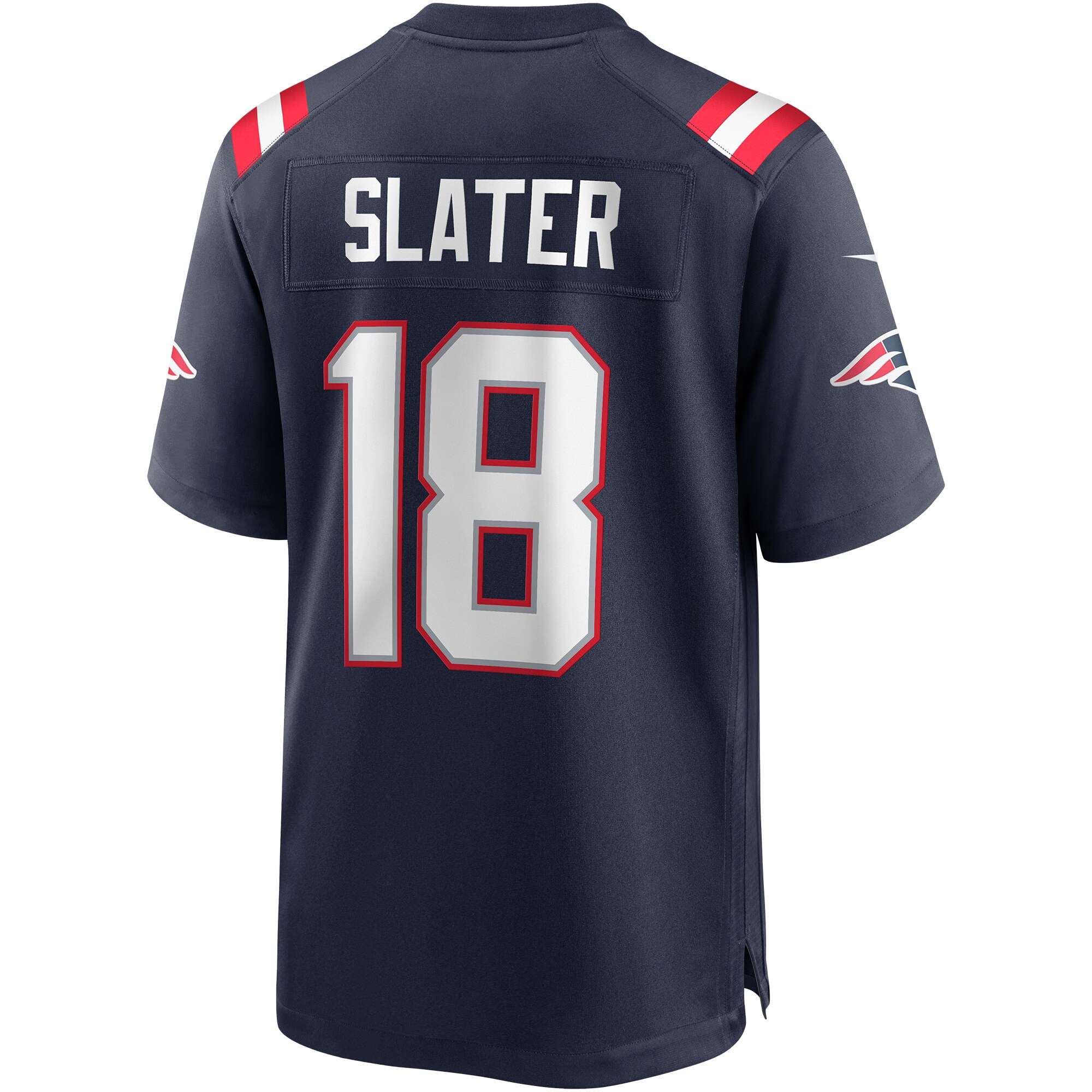 New England Patriots Matthew Slater Nike Navy Player Jersey