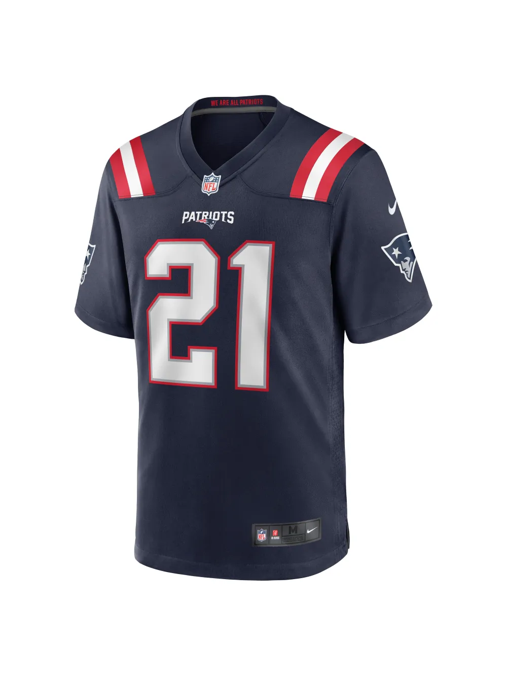 New England Patriots Adrian Phillips Nike Navy Game Jersey