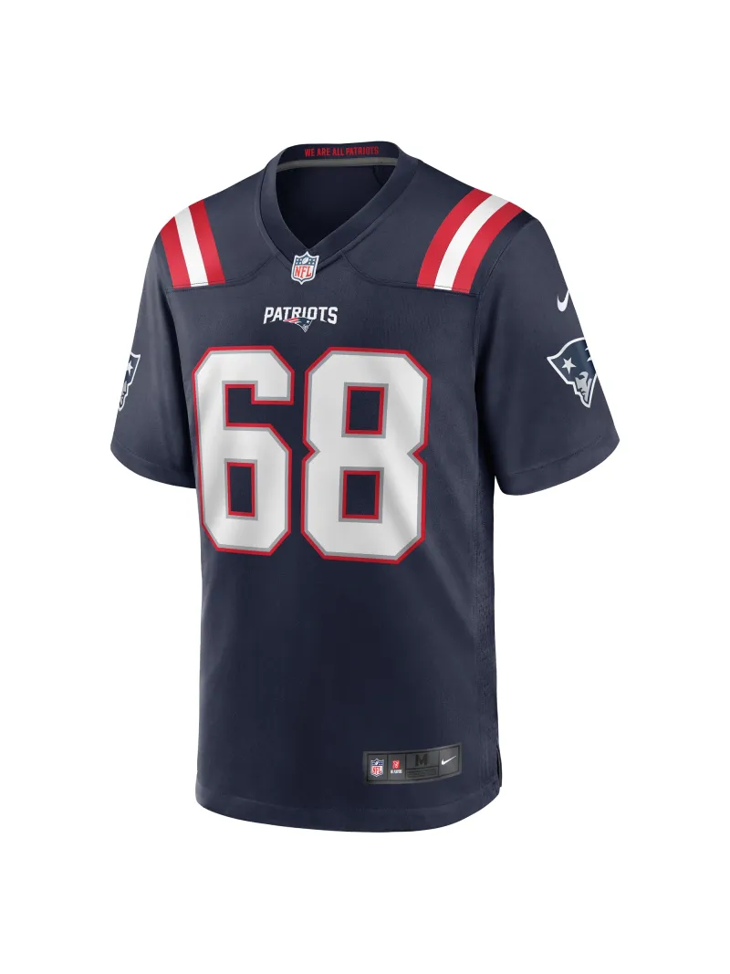 New England Patriots Atonio Mafi Nike Navy Game Jersey