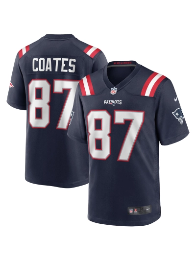 New England Patriots Ben Coates Nike Navy Retired Player Jersey 01