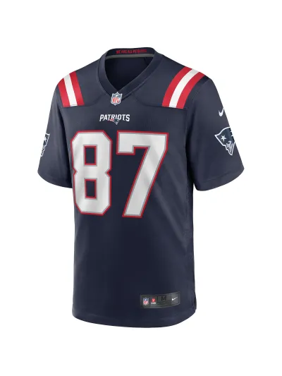 New England Patriots Ben Coates Nike Navy Retired Player Jersey 02