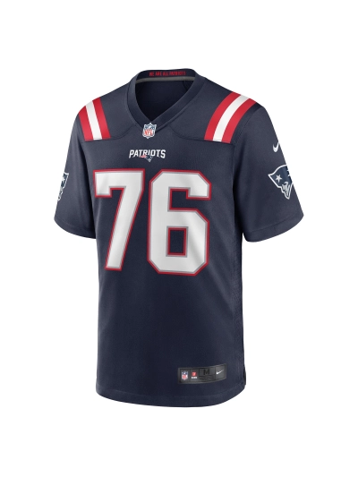 New England Patriots Calvin Anderson Nike Navy Game Jersey 02