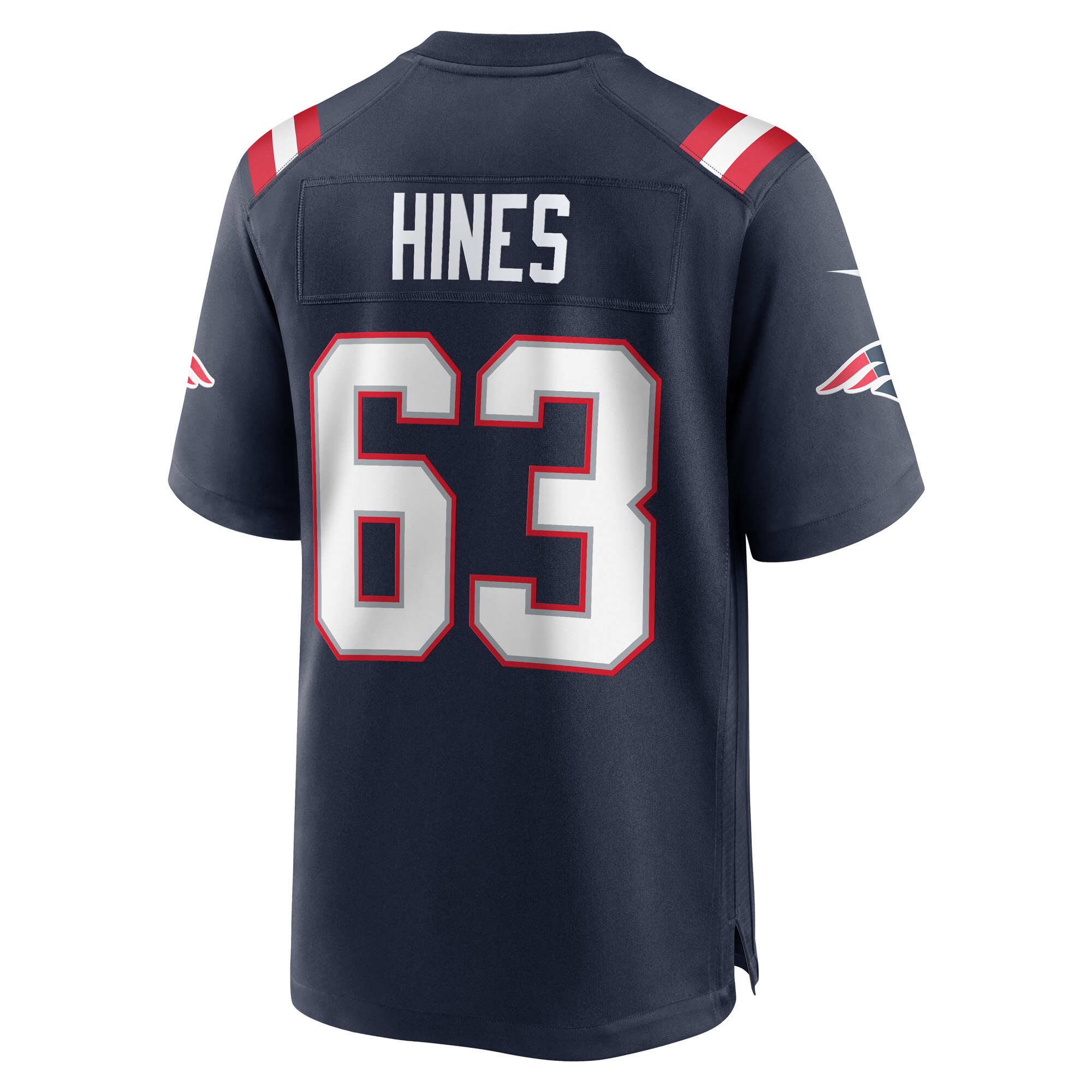 New England Patriots Chasen Hines Nike Navy Player Jersey