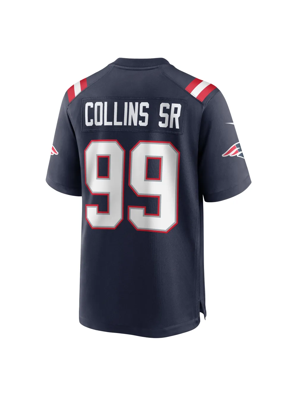 New England Patriots Jamie Collins Sr. Nike Navy Home Game Jersey