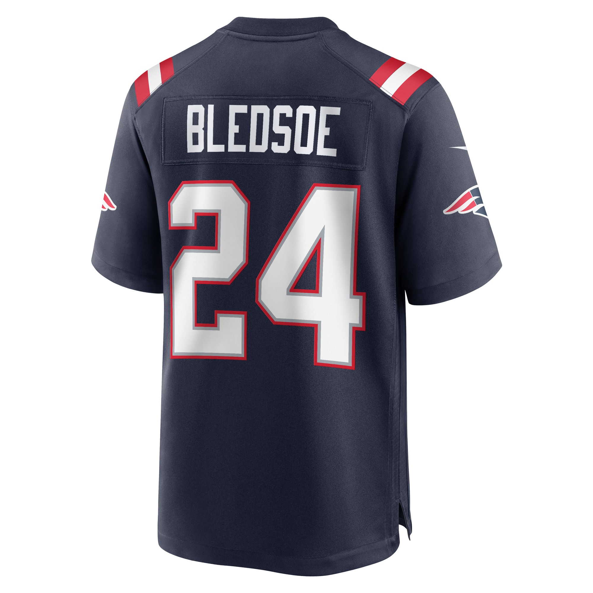 New England Patriots Joshua Bledsoe Nike Navy Player Jersey