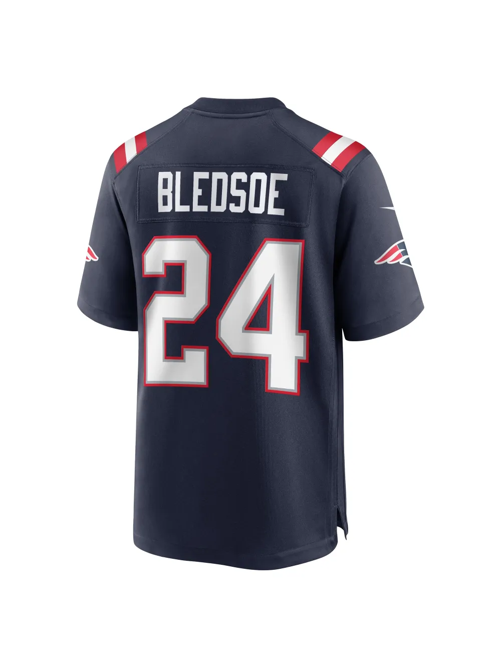New England Patriots Joshua Bledsoe Nike Navy Player Jersey