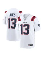 New England Patriots Mack Wilson Nike Navy Game Jersey