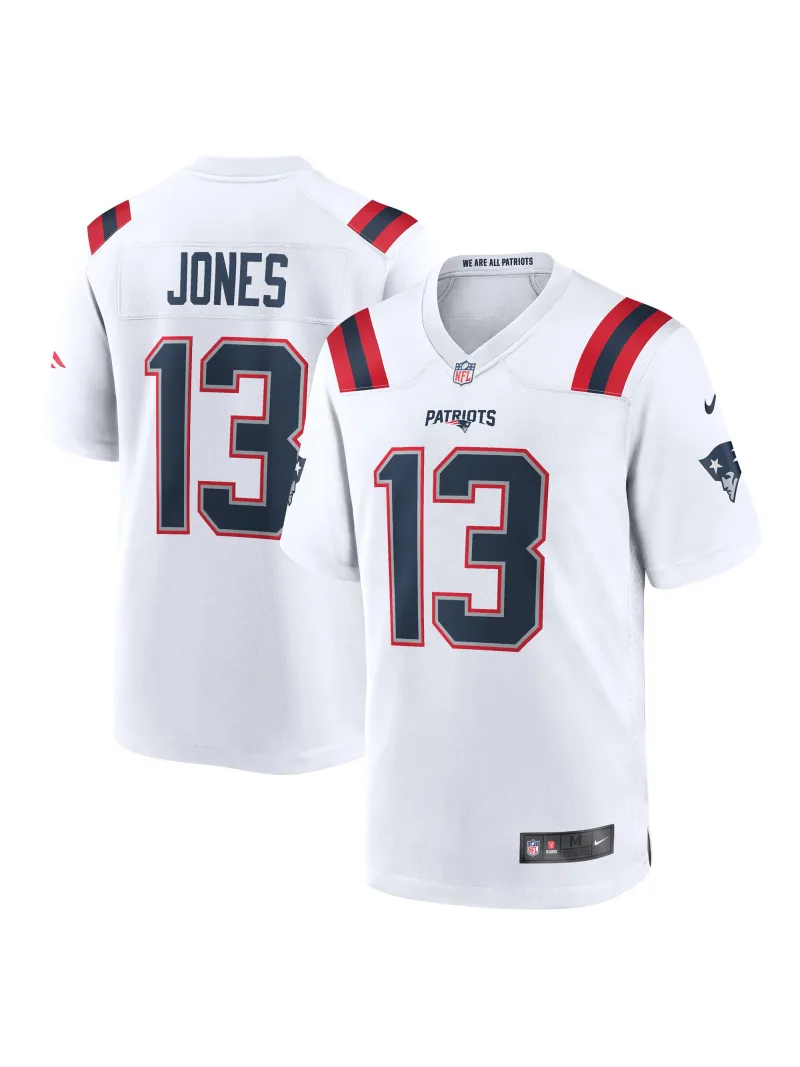 New England Patriots Mack Wilson Nike Navy Game Jersey