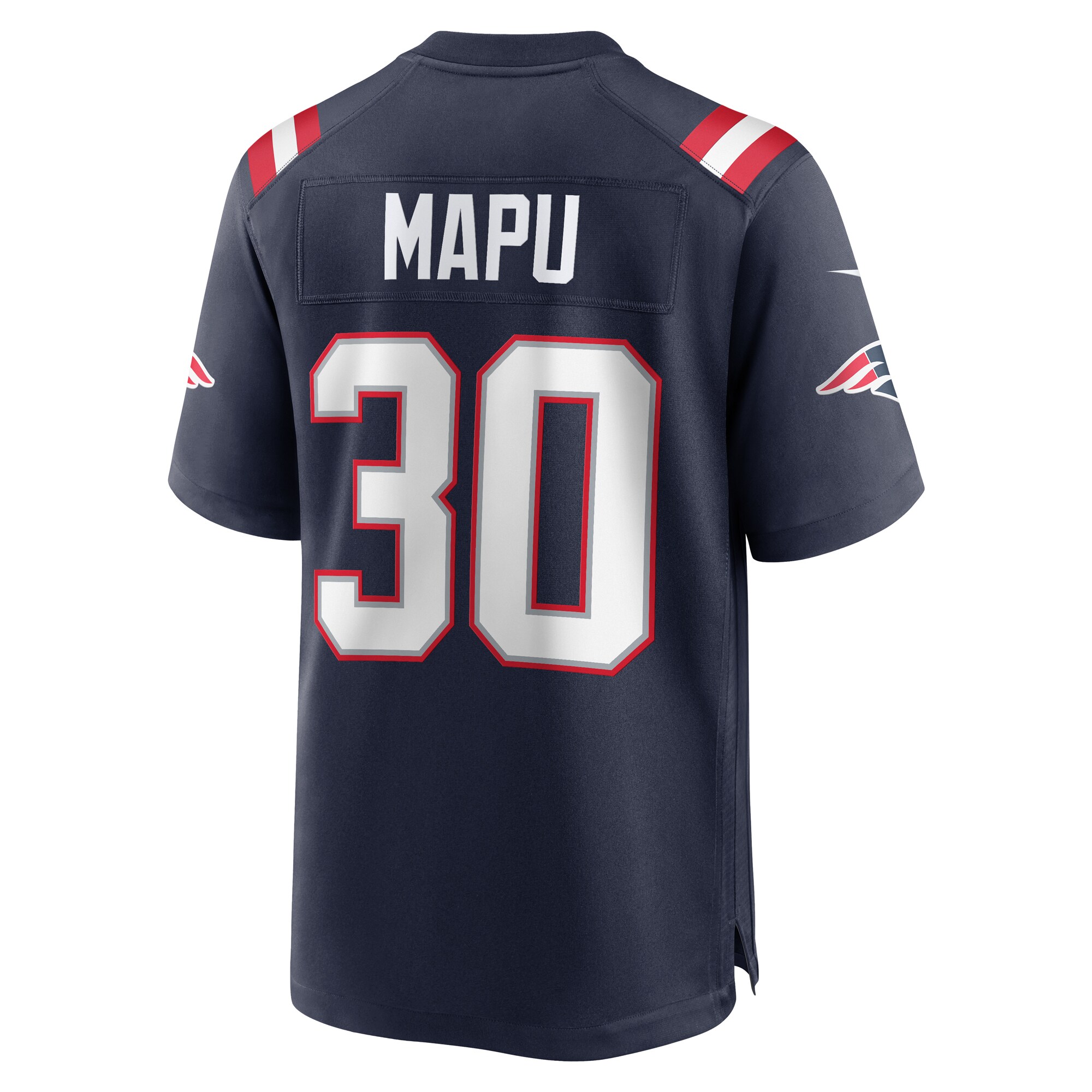New England Patriots Marte Mapu Nike Navy Game Jersey