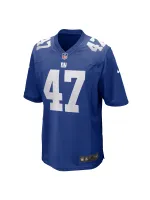 Men's New York Giants Cam Brown Nike Royal Game Jersey
