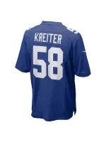 Men's New York Giants Casey Kreiter Nike Royal Game Jersey