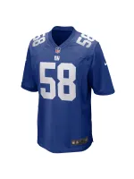 Men's New York Giants Casey Kreiter Nike Royal Game Jersey