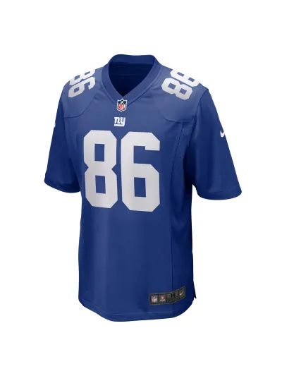 Men's New York Giants Darius Slayton Nike Royal Game Jersey 02