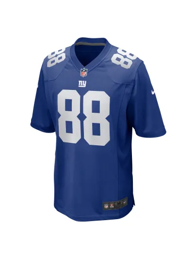 Men's New York Giants Dennis Houston Nike Royal Game Jersey 02
